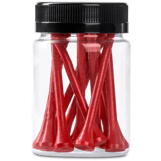 Altitude Swingstart Set of 12 Golf Tees Red Jar
